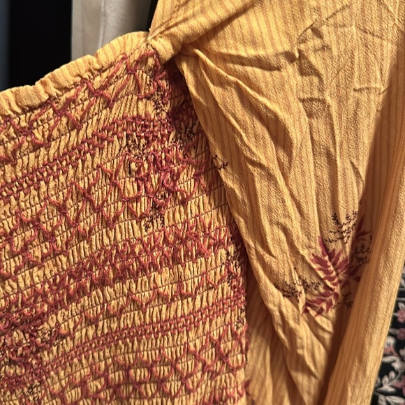 Anthropology Dolan Stratton Smocked Maxi dress - Picture 6 of 6